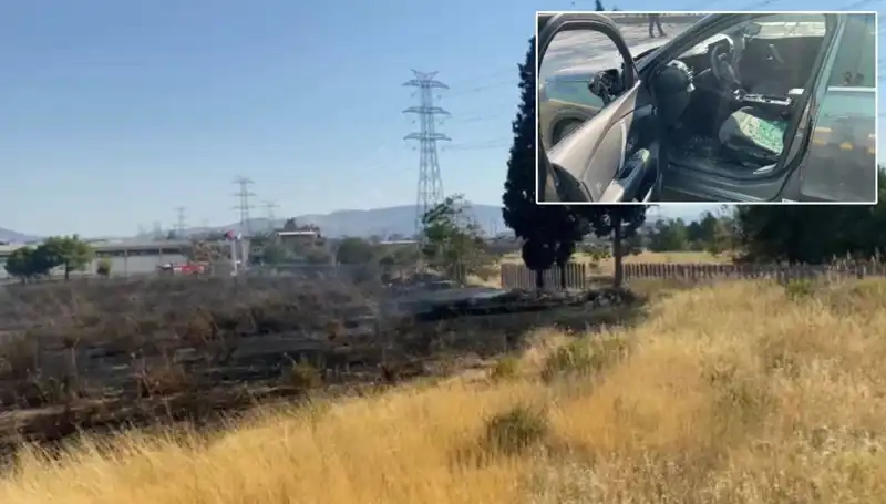 İzmir’deki Otluk Alan Yangını, AVM Otoparkına Sıçradı: Korkutan Anlar