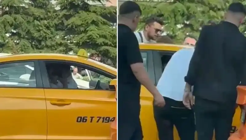Trafikte Çıkan Kavga: Taksi Şoförüne Yumruk Atan Sürücü Gözaltına Alındı