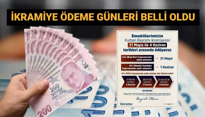 Emekliler Bayram İkramiyelerini Ne Zaman Alacak? Tarih Belli Oldu!