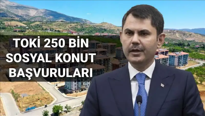 2025'te TOKİ 250 Bin Sosyal Konut Başvuruları Başlıyor: Detaylar Açıklandı!