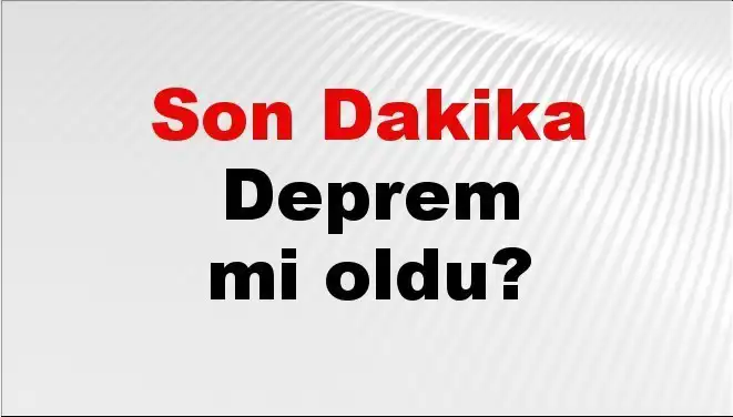 Kütahya’da Son Dakika Deprem Gelişmeleri: Nerede Ve Ne Şiddette?
