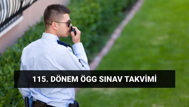 2025 ÖGG Sınav Tarihleri Açıklandı: EGM'den Yeni Duyuru!