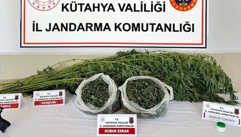 Kütahya'da Uyuşturucu Operasyonu: Ele Geçirilen Malzeme ve Gözaltı Süreci