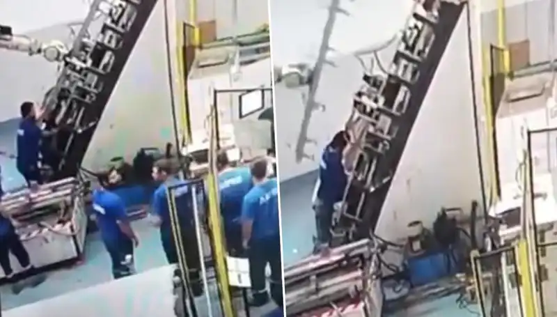 Fabrikada Şok Olay: Makine Sırtına Saplanarak Hayat Değiştirdi