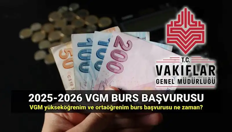 Vakıflar Genel Müdürlüğü Burs Başvuruları 2025: Tarihleri ve Ücretler