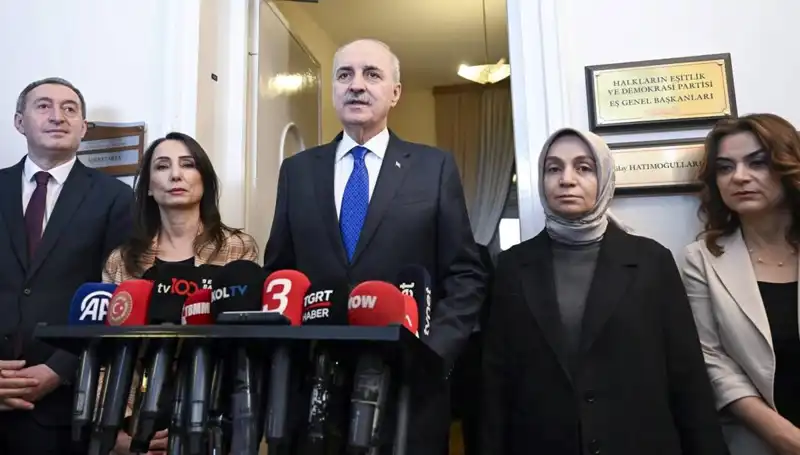 Numan Kurtulmuş, Siyasi Partilerle Yüz Yüze Görüşmelere Başladı!