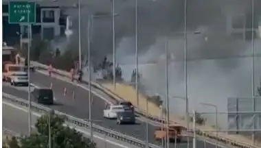 Anadolu Otoyolu'nda Yangın: Sigara İzmariti Korku Dolu Anlara Neden Oldu